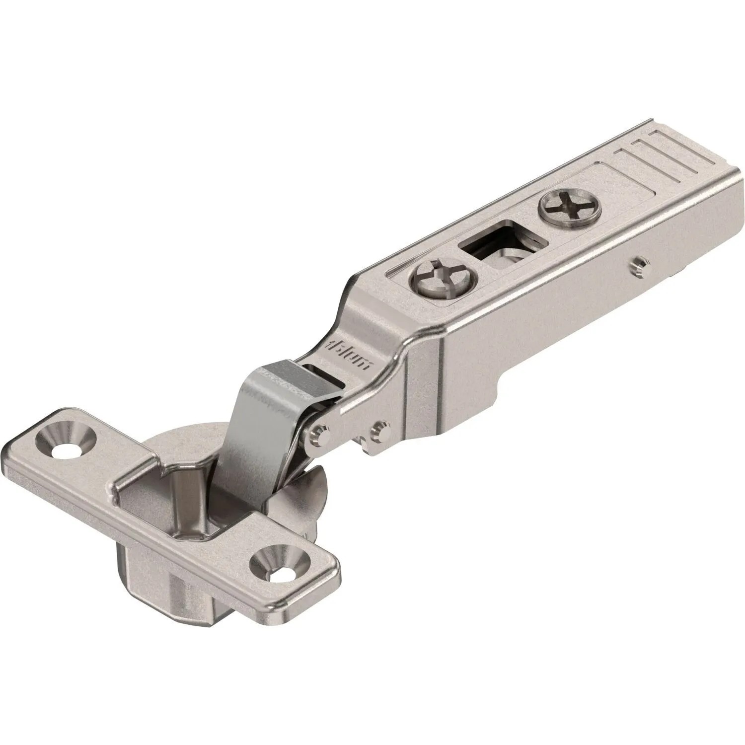 Blum Minischarnier Clip Top 94 Grad Gerade mit Feder Schrauben