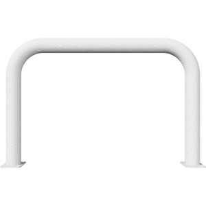 Feuerverzinkter Schake Rammschutzbügel zum Aufdübeln, 1000x650 mm, für Anfahrschutz.