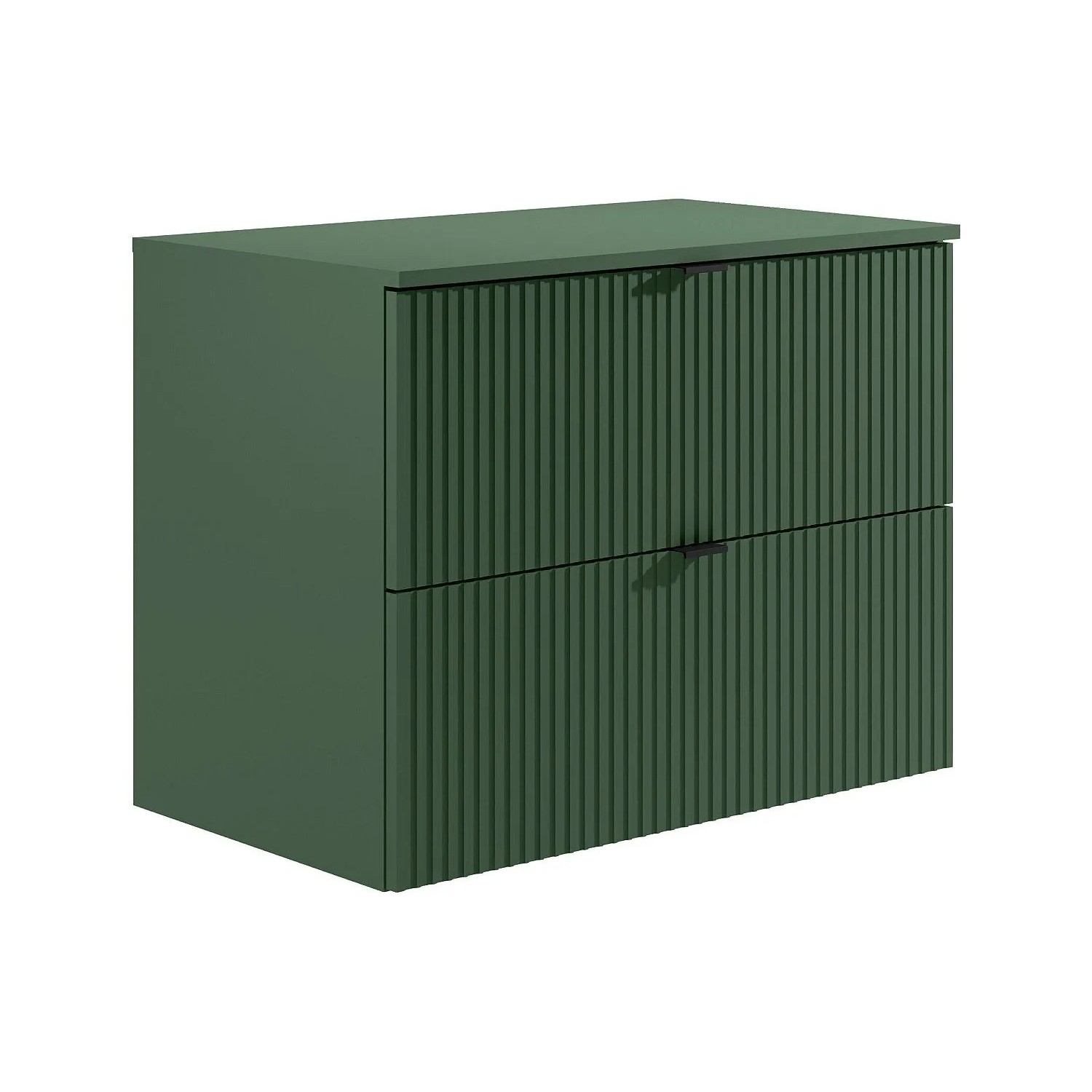 Vente-unique Waschbeckenunterschrank Zevini Grün 80 cm
