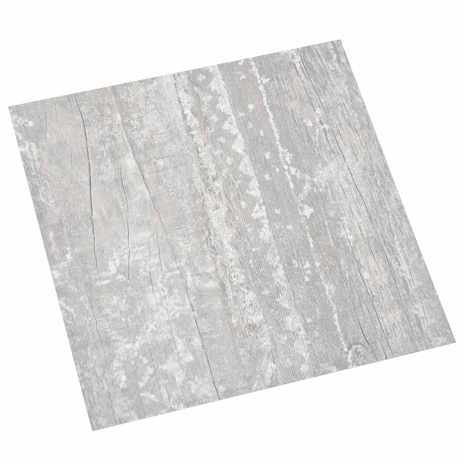 vidaXL Bodenplanken 55 Stk Grau 5,11 m² PVC 42046347