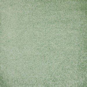 Schatex Teppichfliese in Salbeigrün: selbstliegende Veloursfliese für Wohn- und Schlafzimmer, 50x50 cm.