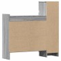 vidaXL Schuhschrank, Grau Sonoma, 100,5x28x100 cm, Holzwerkstoff