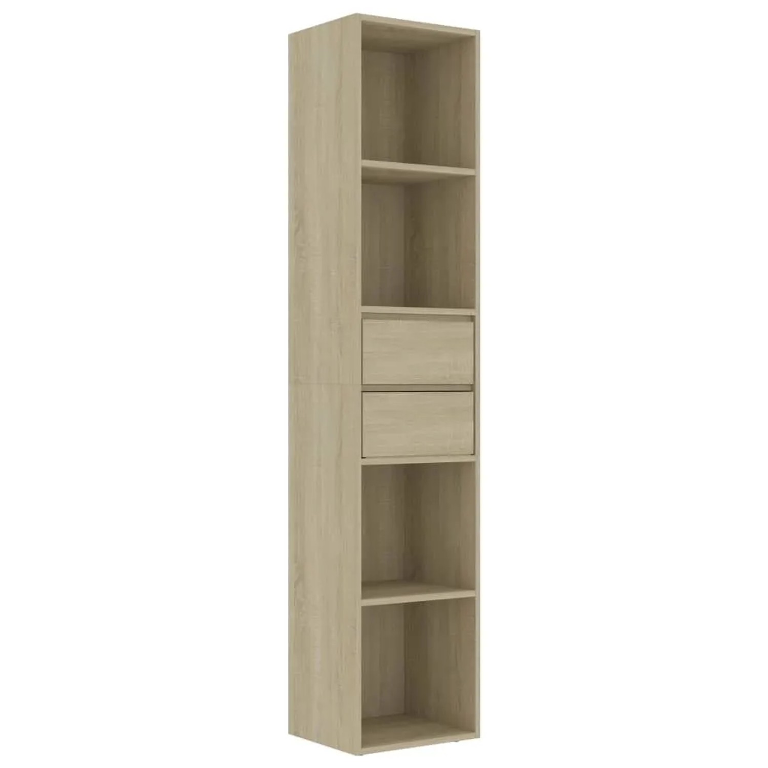 vidaXL Bücherregal Sonoma-Eiche 36x30x171 cm Holzwerkstoff 802870 günstig online kaufen