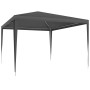 Tectake Pavillon Farah 3 x 3 M Im Stecksystem  300 x 300 x 250 cm Grau