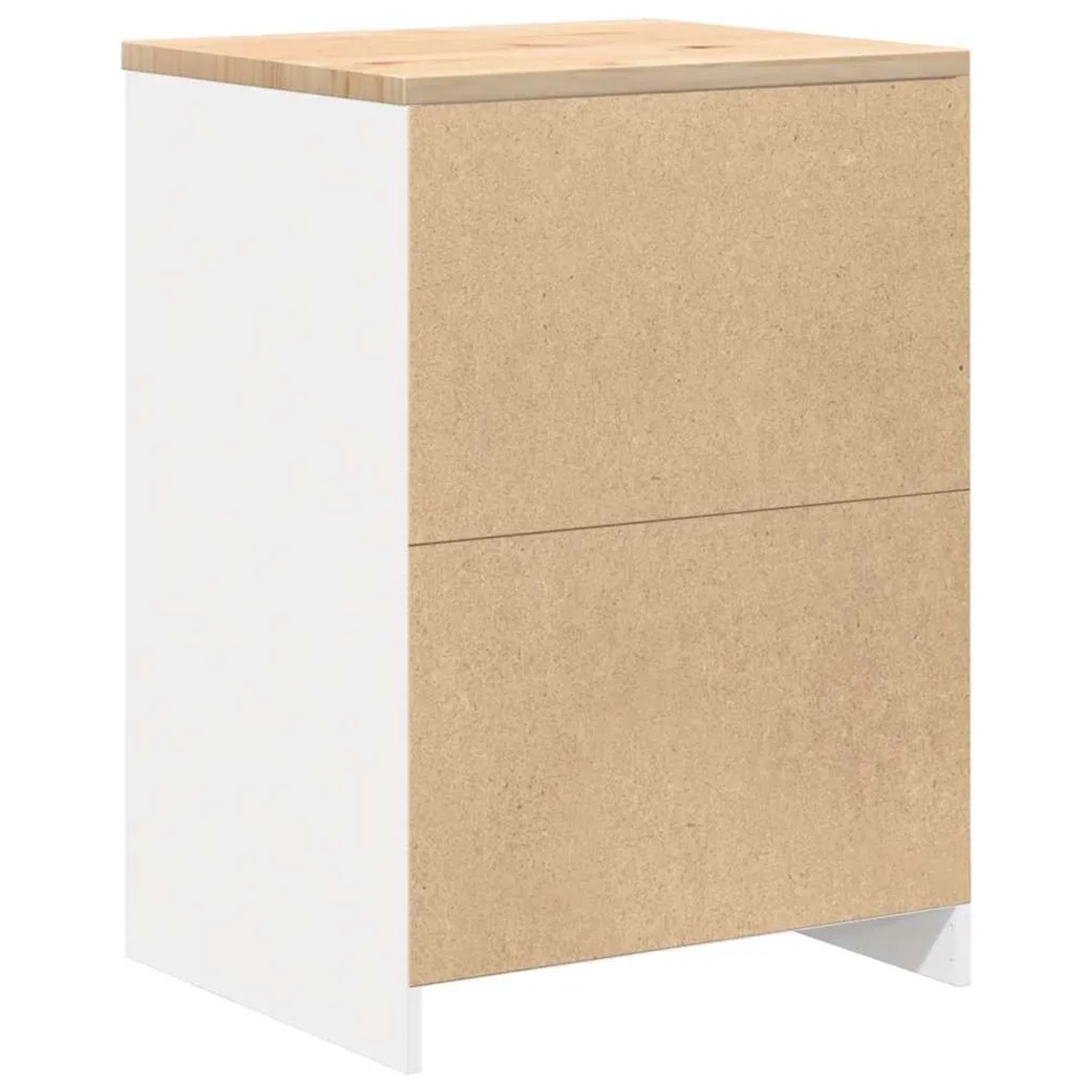 vidaXL Garagen-Aufbewahrungsschrank Weiß 60x51x85 cm Massivholz Kiefer 860598_8
