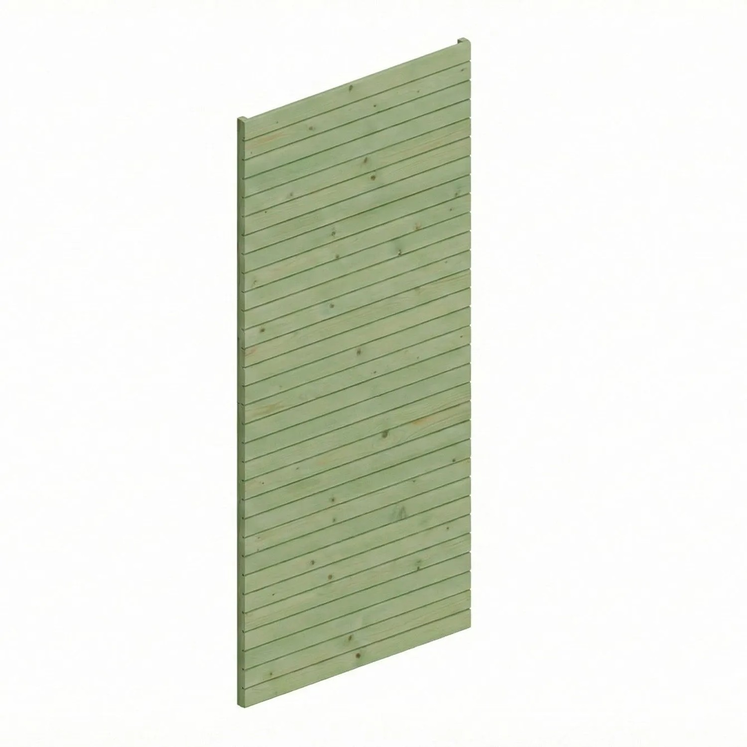 Skan Holz Seitenwand Profilschalung 141 cm x 330 cm Grün