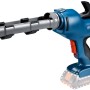 Bosch Professional GCG 18V-310 Akku-Kartuschenpresse (Solo) in Blau. Akkugerät für Kartuschen.