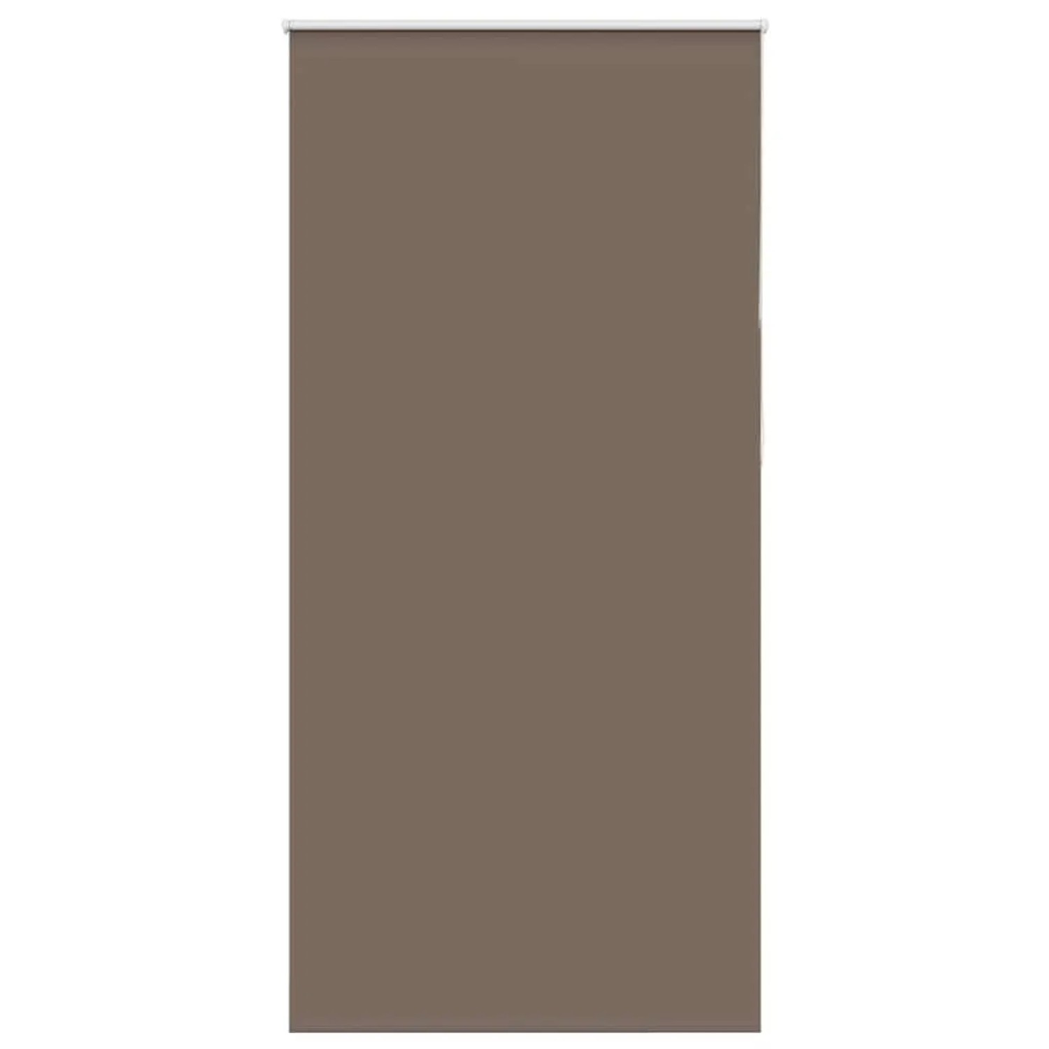 vidaXL Verdunkelungsrollo Kaffeebraun 90x230 cm Stoffbreite 85,7 cm 4011074