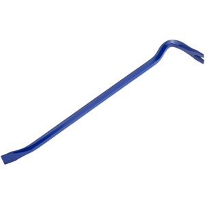 Blaues LUX Nageleisen 500 mm Classic mit Nagelzieher und Beitel.