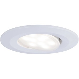 Paulmann LED Einbaustrahler Calla, 3x6W, Weiß matt, schwenkbar, 4000K, IP65