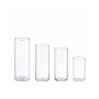 Relaxdays Vasen Set Glas Transparent 4 Größen