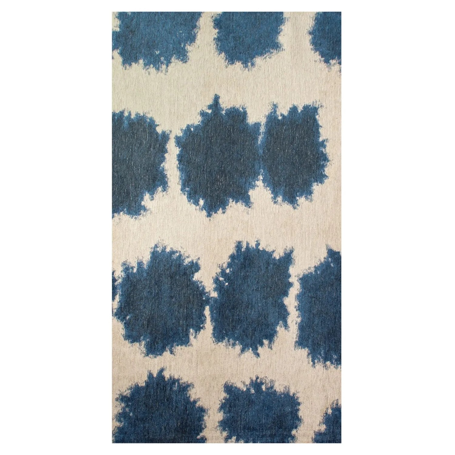 Lola&Moi Teppich Curacao Blau 80x150cm