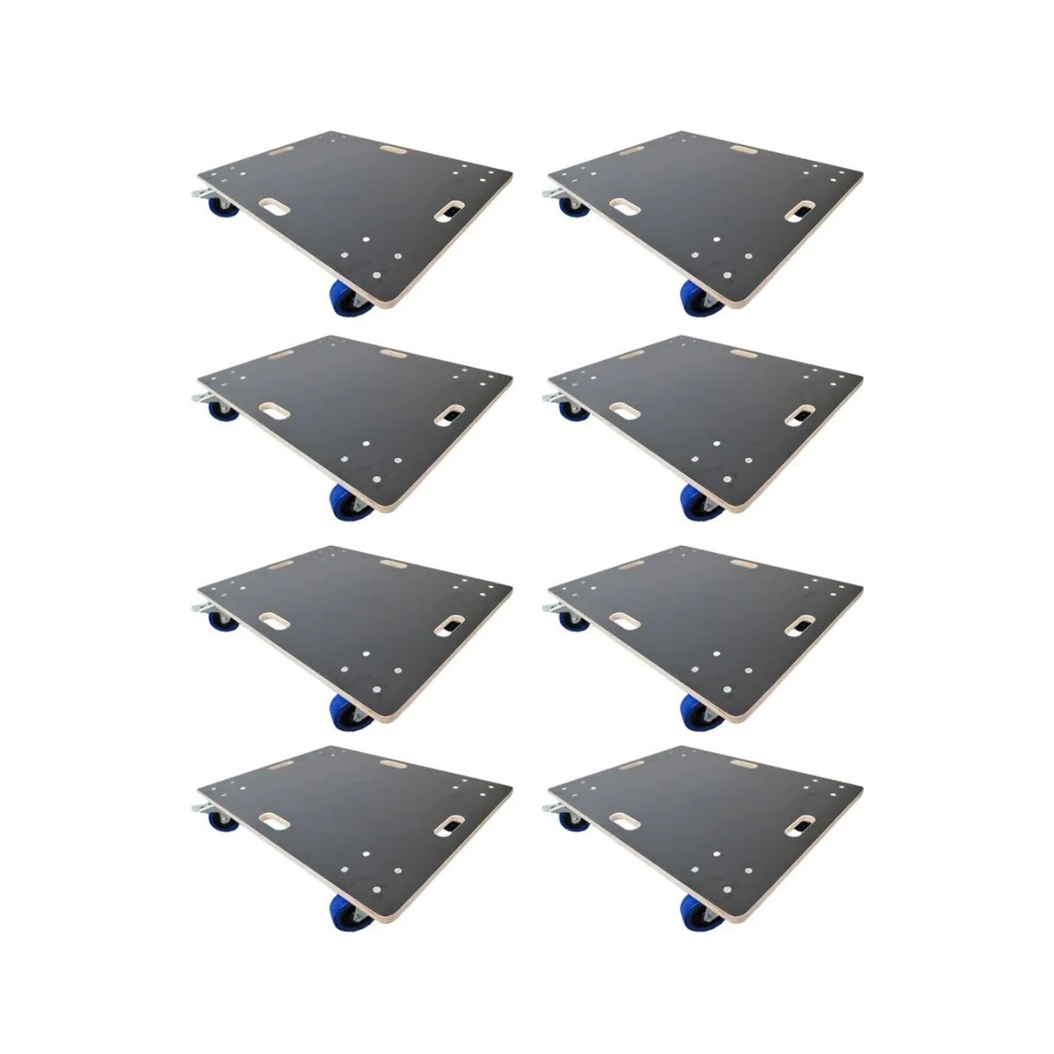 PROREGAL Mega Deal 8x Profi Transportroller Mit 4 Rollen HxBxT 16x80x60cm T günstig online kaufen