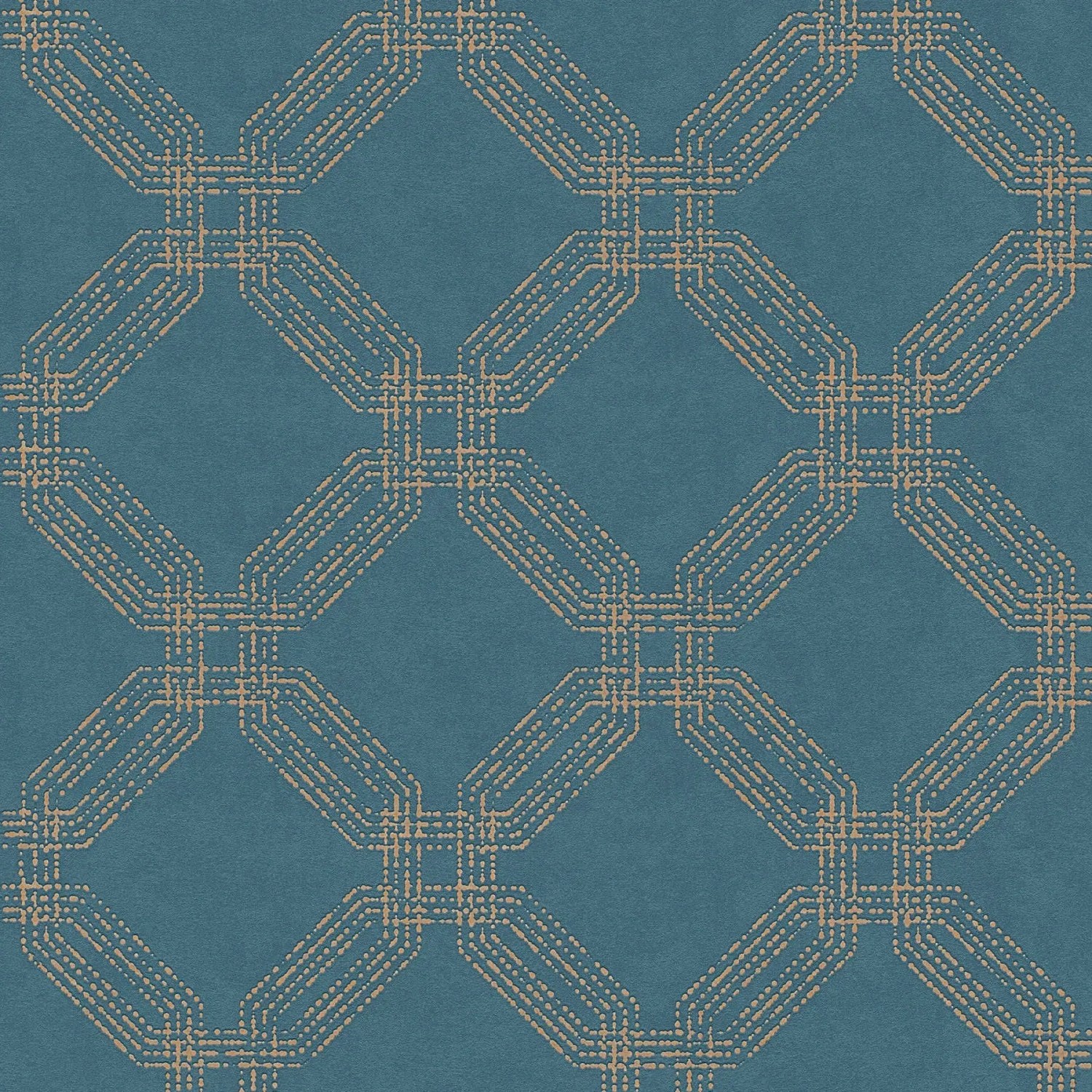 Tadessi Tapete Grafisch M1-No.445 Vliestapete in Blau