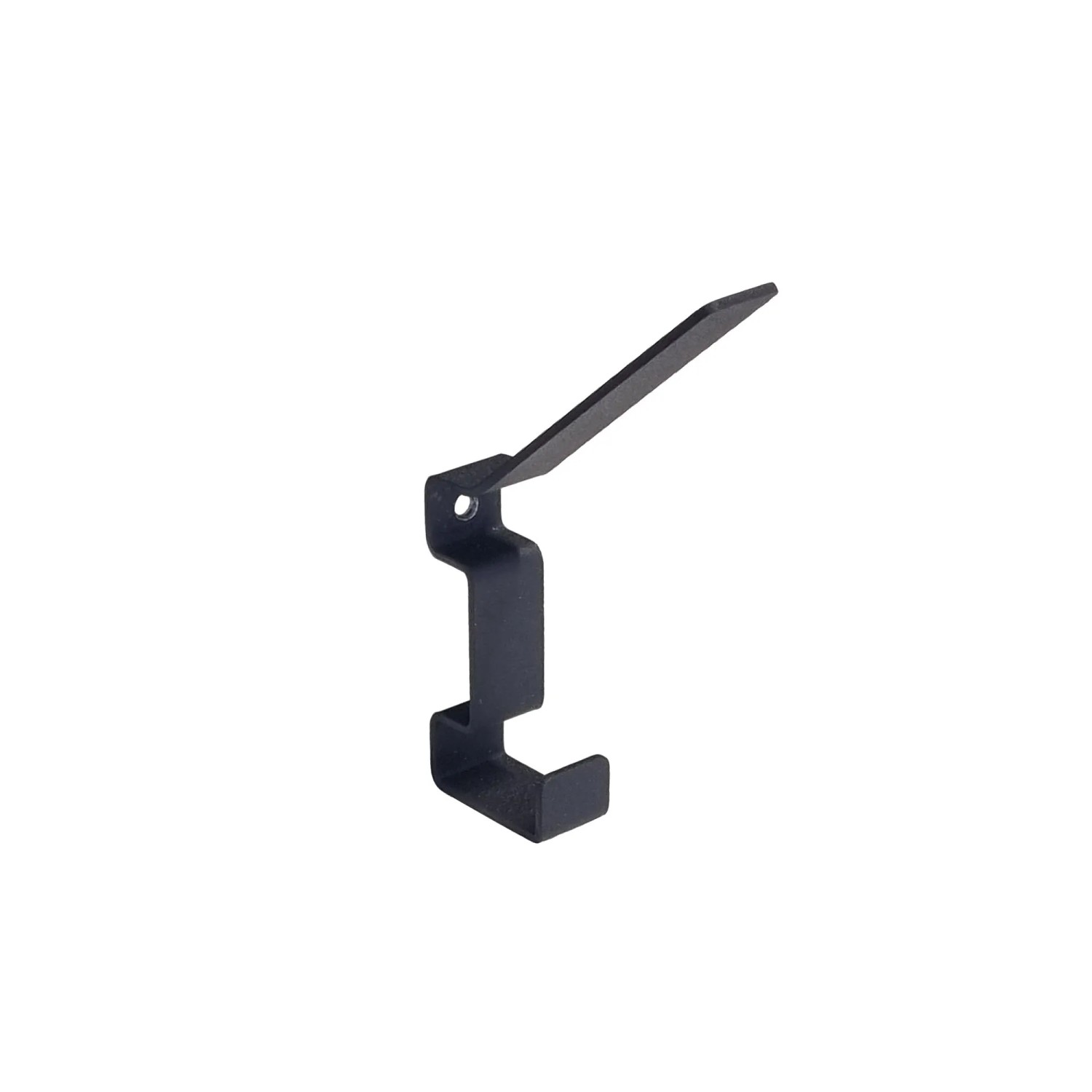 FN Acustico Garderobenhaken Pulverbeschichtet 14 mm x 94 mm x 60 mm Schwarz
