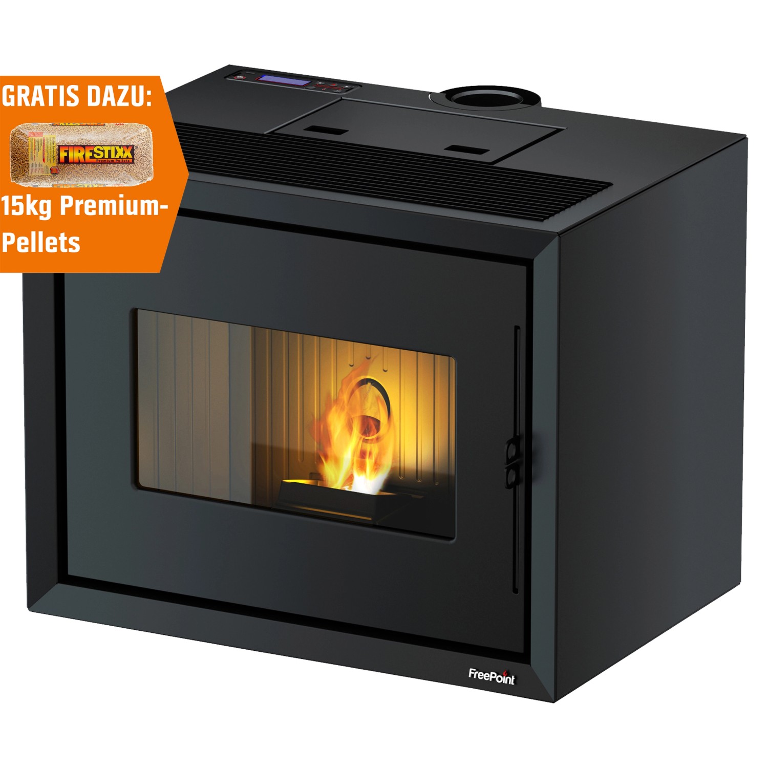 FreePoint Pelletofen Modo, 2,7-9,3 kW EEK: A+ günstig online kaufen