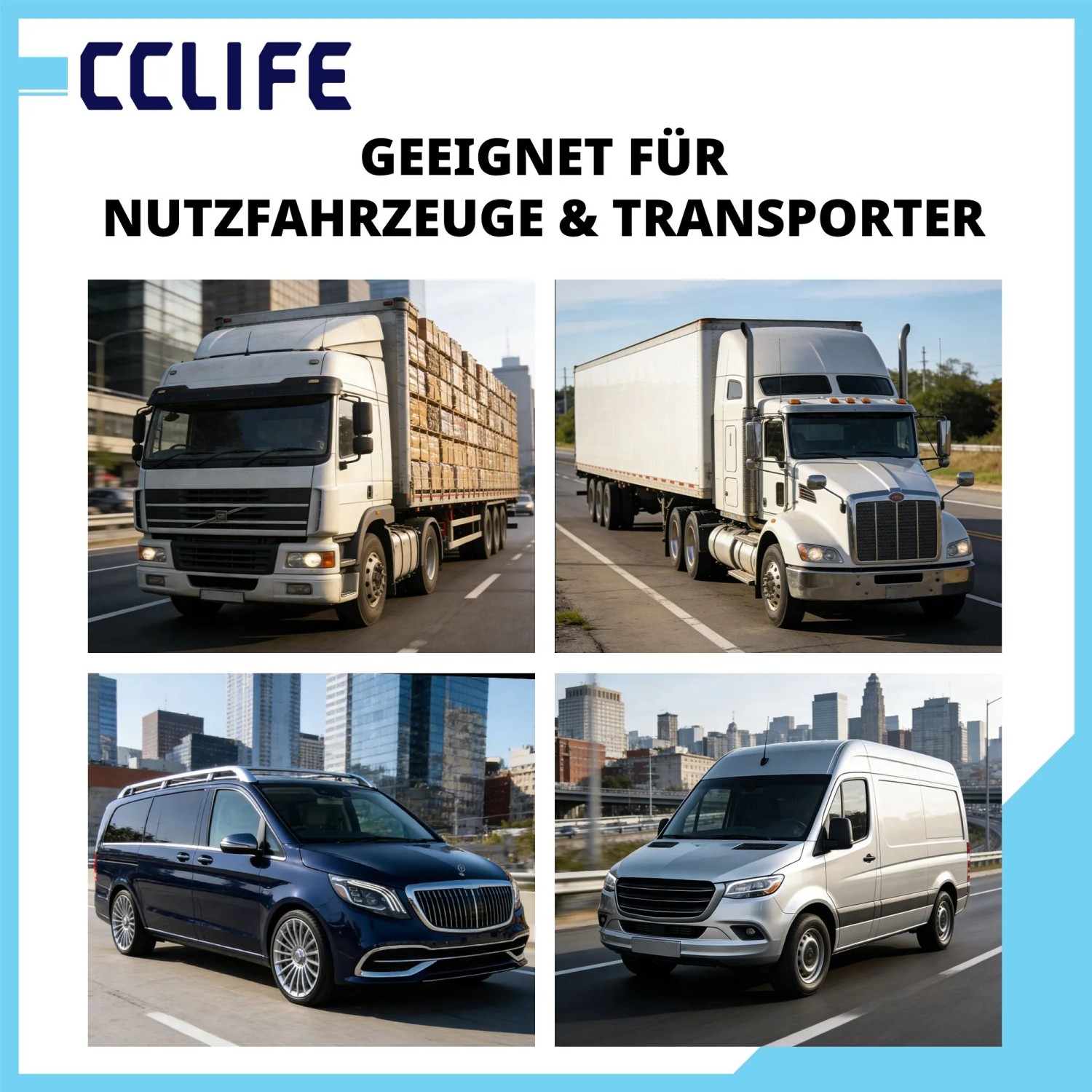 CCLIFE Kupplungszentrierwerkzeug Set 6-tlg. 20-30 mm mit Koffer_6