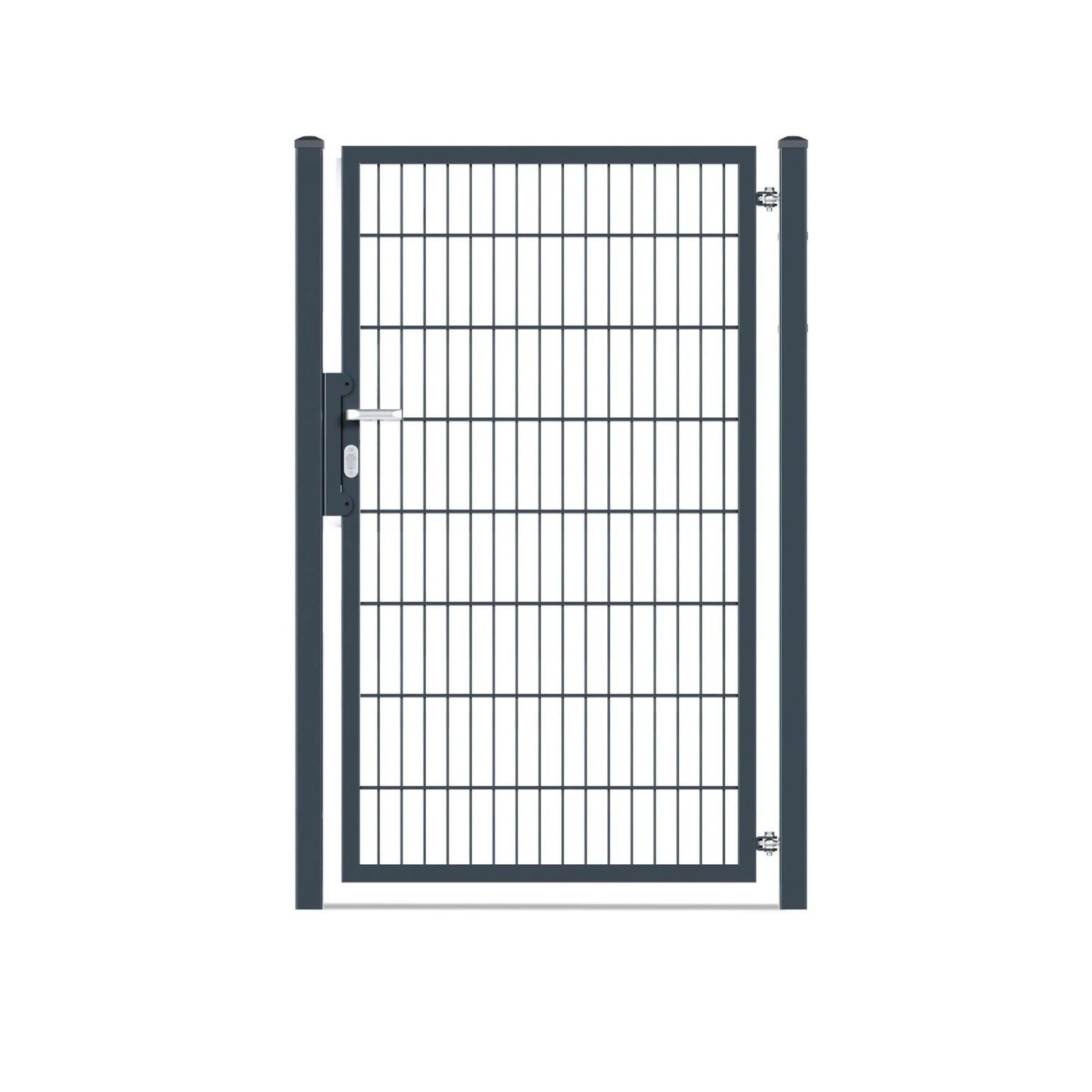 Deutsche Zauntechnik Gartentor Vario Basic DS 100 cm x 160 cm Anthrazit