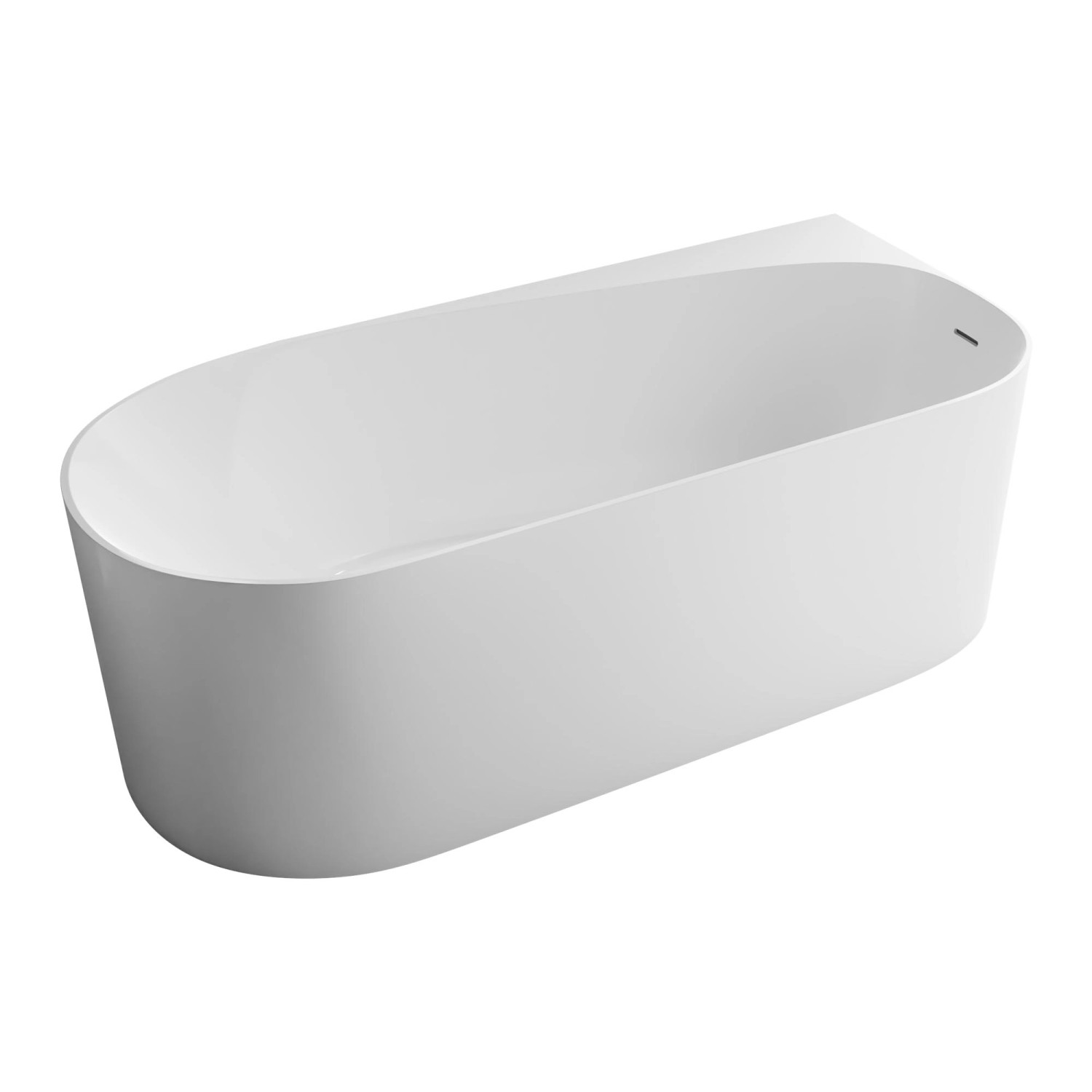 Bernstein Freistehende Badewanne ONDA CORNER Acryl  170x78x58 cm Einbau Rec günstig online kaufen