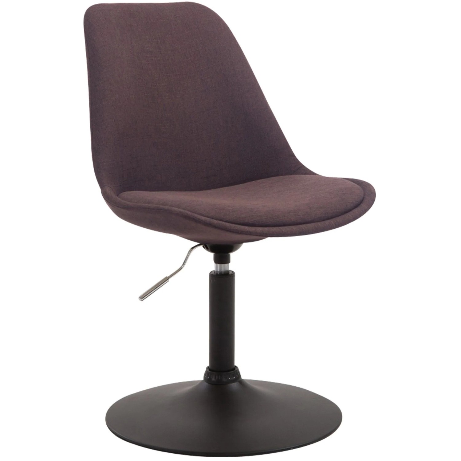 CLP Esszimmerstuhl Maverick Stoff Braun/Schwarz