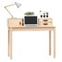 vidaXL Schreibtisch 110 x 50 x 93 cm Massivholz Kiefer 823529_4