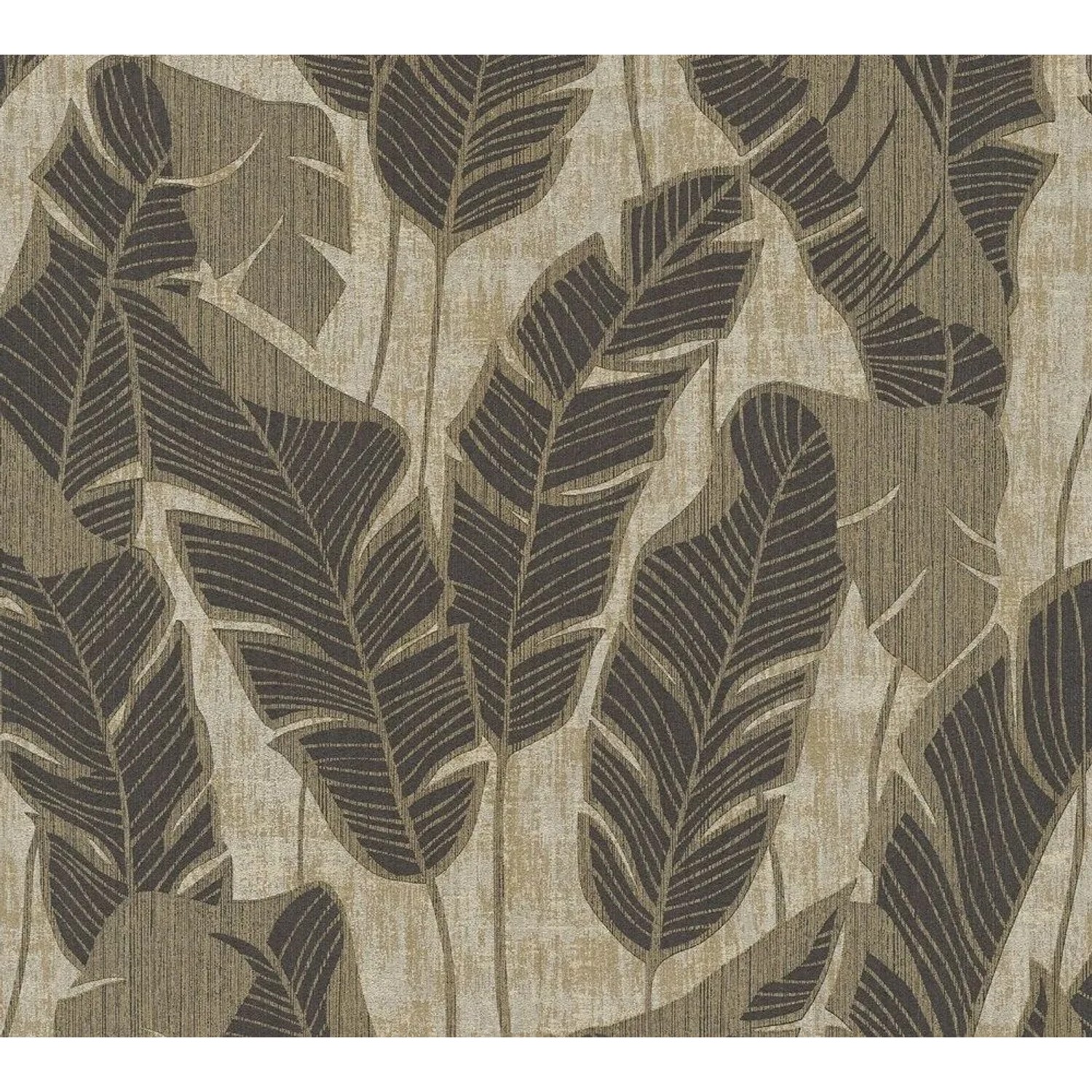 Tadessi Tapete Floral M1-No.11007 Vliestapete in Schwarz