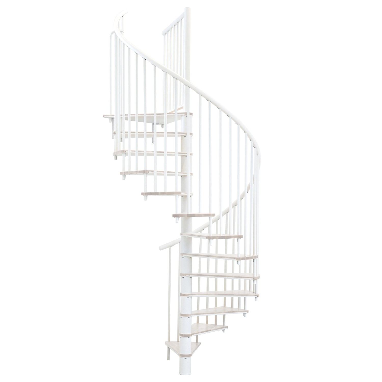 Minka Spindeltreppe Switch Ø 160 cm Weiß günstig online kaufen