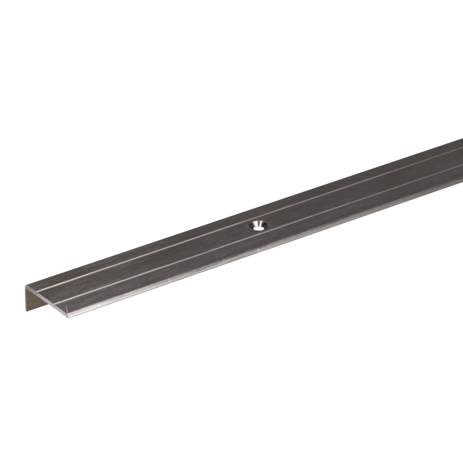 Treppenkantenprofil Aluminium 20 mm x 25 mm x 2.000 mm Bronze
