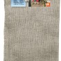 Grauer Jutesack, 110x60 cm, für Gartenpflanzen als Winterschutz vor Kälte und Wind.