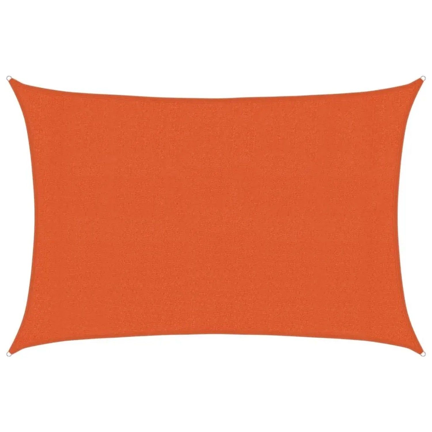 Furnicato Sonnensegel 160 G M² Orange 3x4 M Hdpe