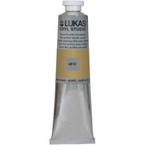 Tube Lukas Cryl Studio Premium Acrylfarbe, 75ml, Gold. Künstler-Acrylfarbe für brillante Ergebnisse.