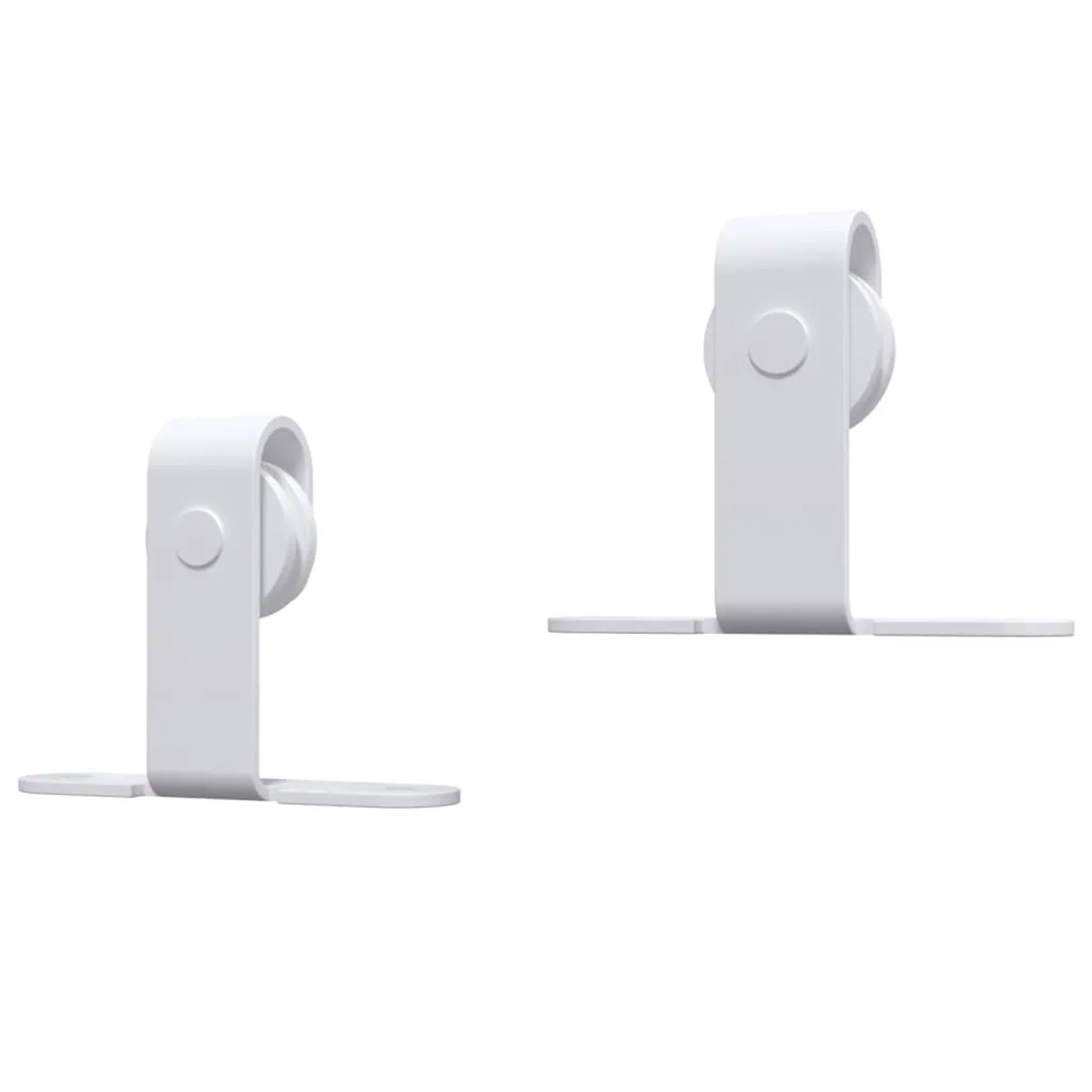 vidaXL Mini Schiebetürbeschlag Set für Schranktüren Carbonstahl 122 cm 151697_5