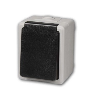 McPower Feuchtraum Steckdose Taff 250V16A IP44