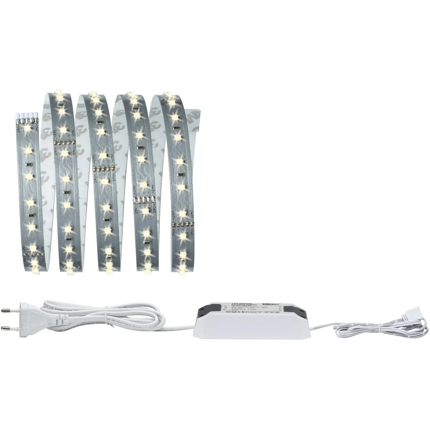 Paulmann MaxLED 500 Basis-Set: 1,5 m LED-Streifen mit Trafo für stimmungsvolle Beleuchtung.