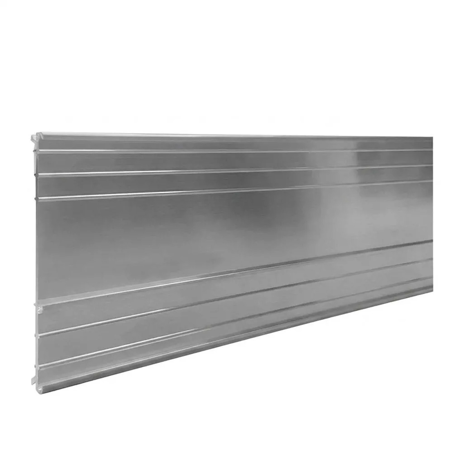 Green-Split Aluminium Rasenkanten 20er Set 24 cm X 1 m 20 m Länge Silber