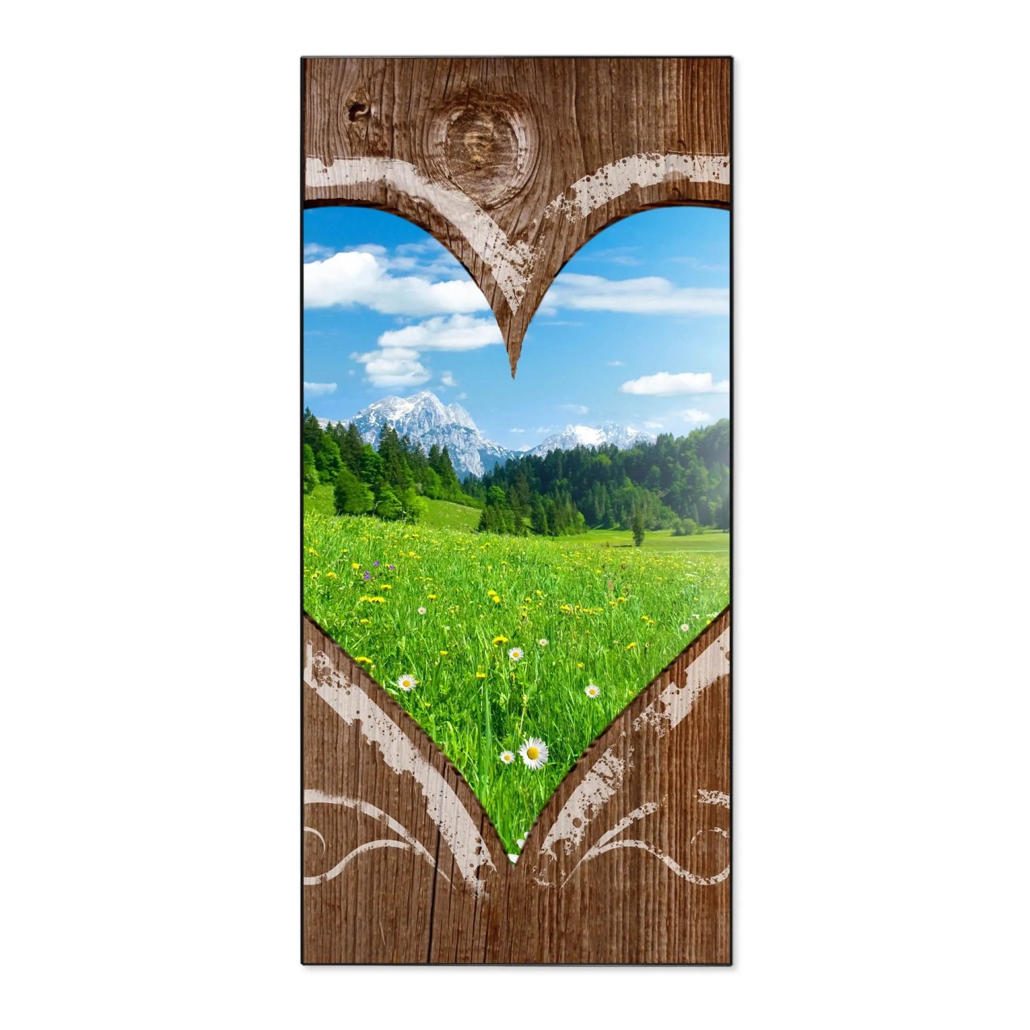 Banjado Magnettafel 37x78cm Magnetwand  Schwarz Aus Metall Magnetpinnwand P günstig online kaufen