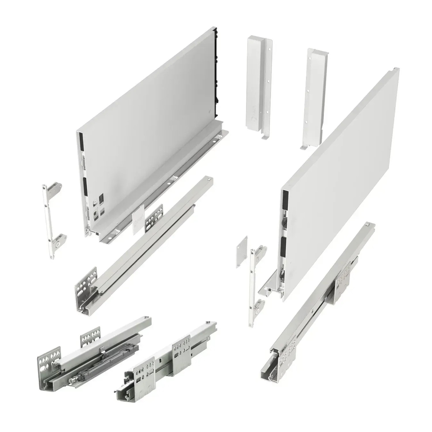 Thumbnail - SOTECH Schubladensystem JUNKER SLIM Push To Open Weiß H 199 mm L 350 mm Bis 35 Kg Belastbar