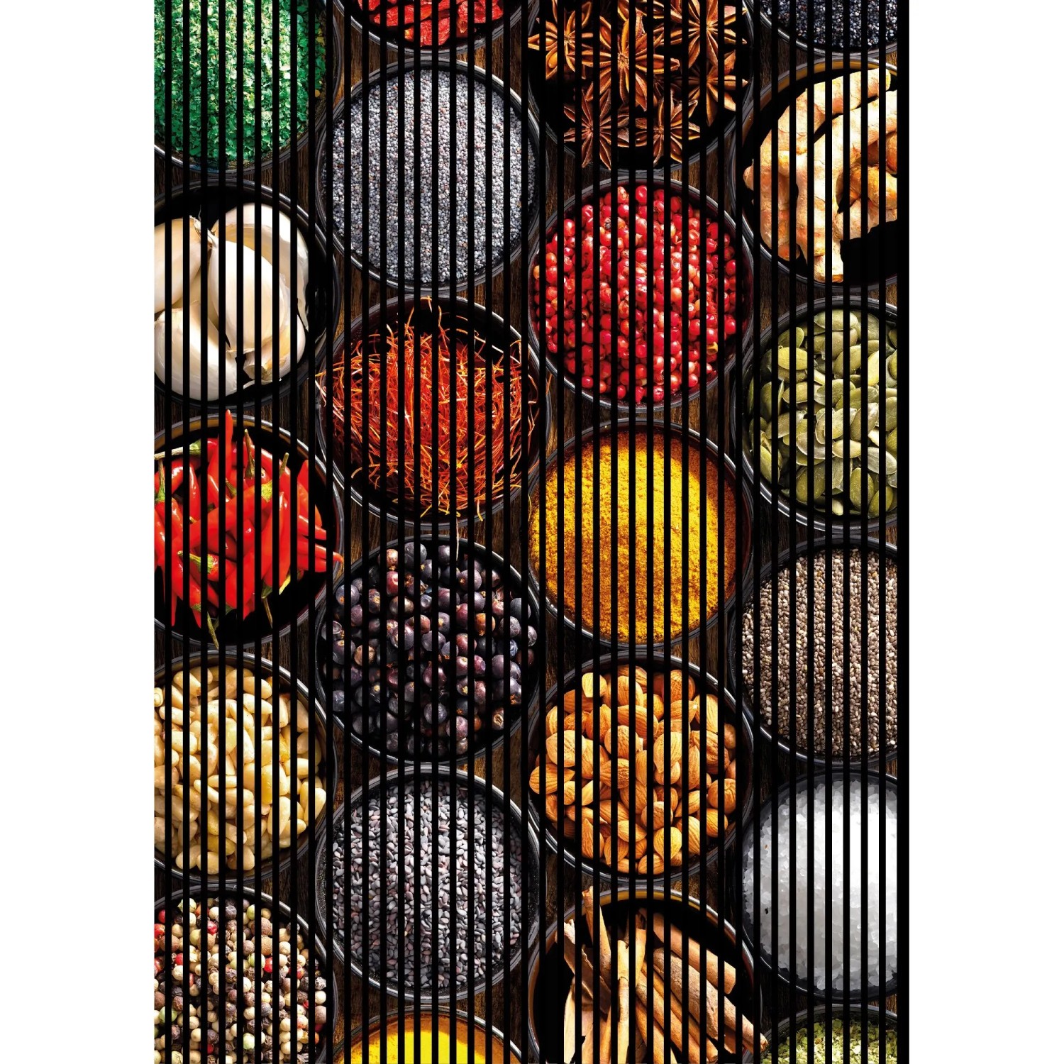 FN Acustico Akustikplatte Spice 2 PET u. MDF Foliert 1.693 x 19 x 2.400 mm