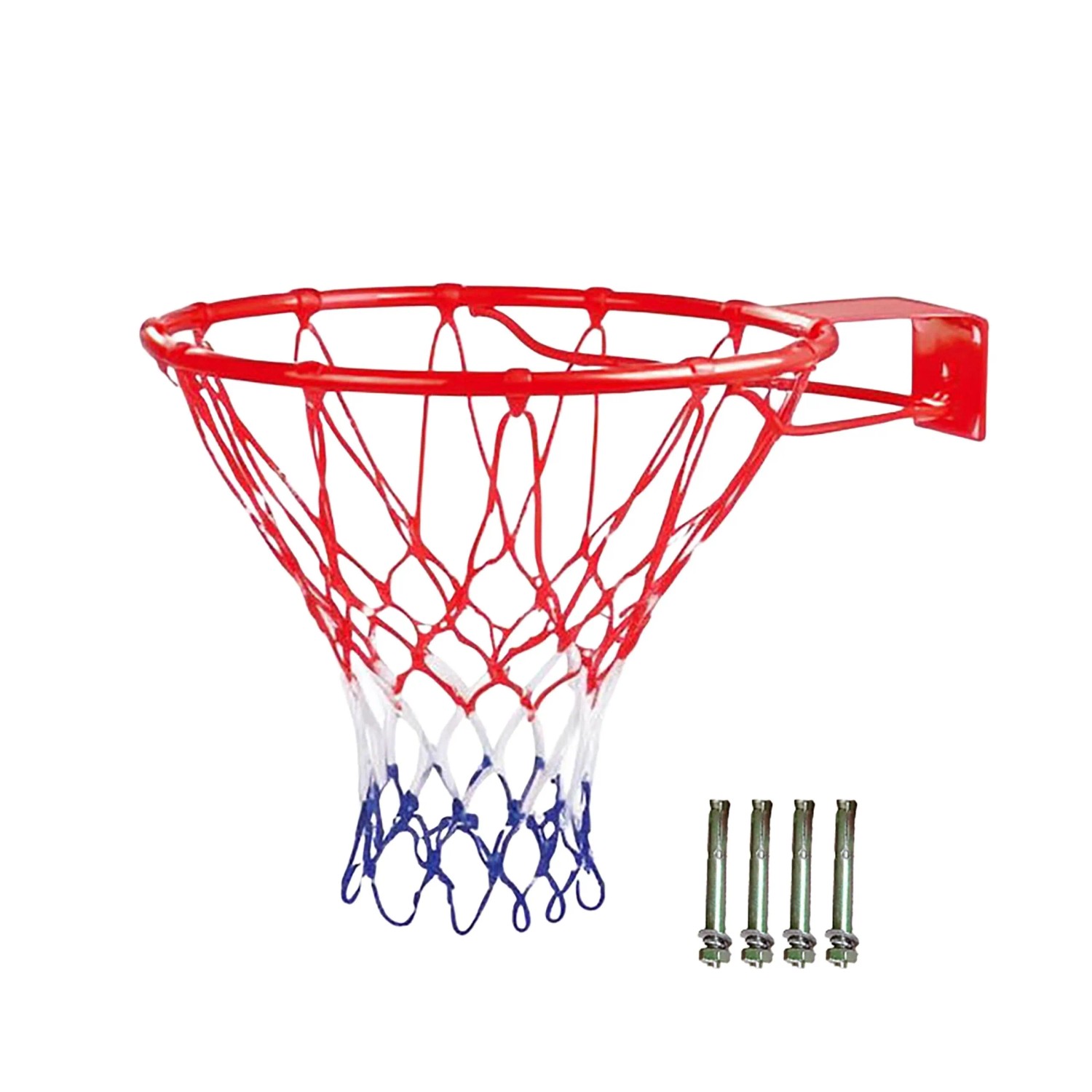 Relaxdays Basketballkorb Eisen Orange Wandmontage 45 Cm 1, 5 Kg