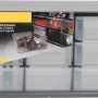 Stanley Kleinteilemagazin mit 9 transparenten Schubladen zur Aufbewahrung, Wandmontage möglich.