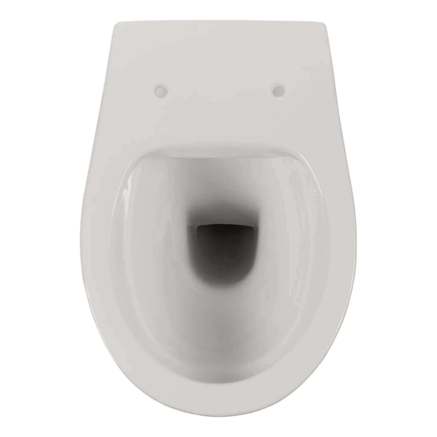 Calmwaters Wand-WC Manhattan-Grau Spülrandlos Tiefspüler Keramik 