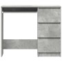 vidaXL Schreibtisch Betongrau 90x45x76 cm Holzwerkstoff 801377_6