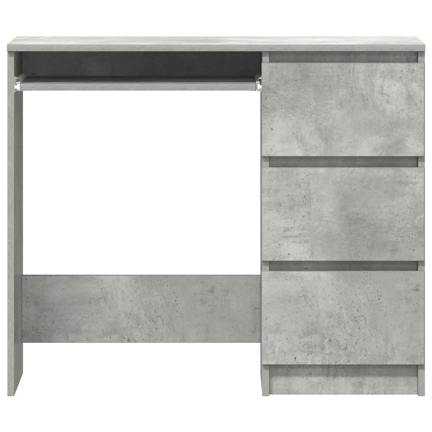 vidaXL Schreibtisch Betongrau 90x45x76 cm Holzwerkstoff 801377_6