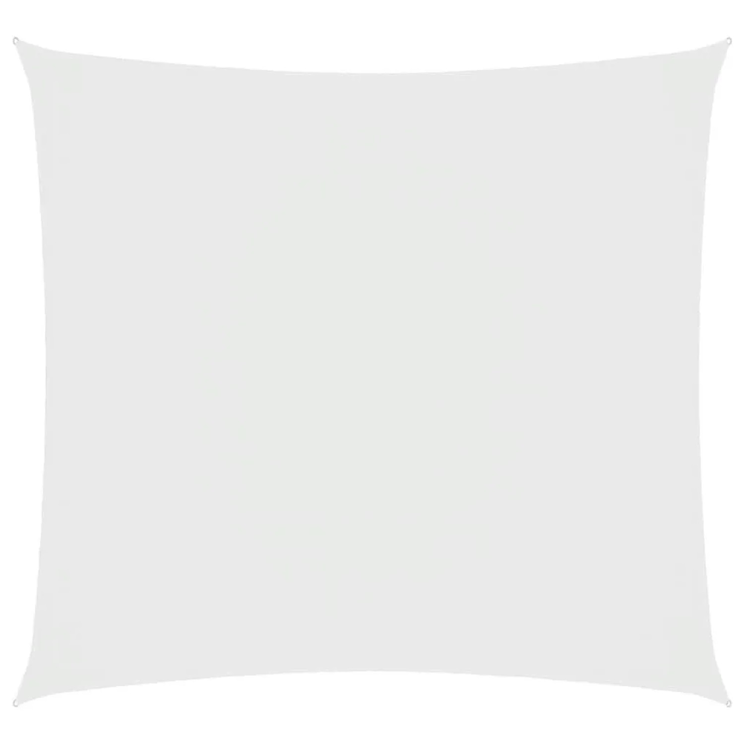 vidaXL Sonnensegel Oxford-Gewebe Quadratisch 7x7 m Weiß 135253