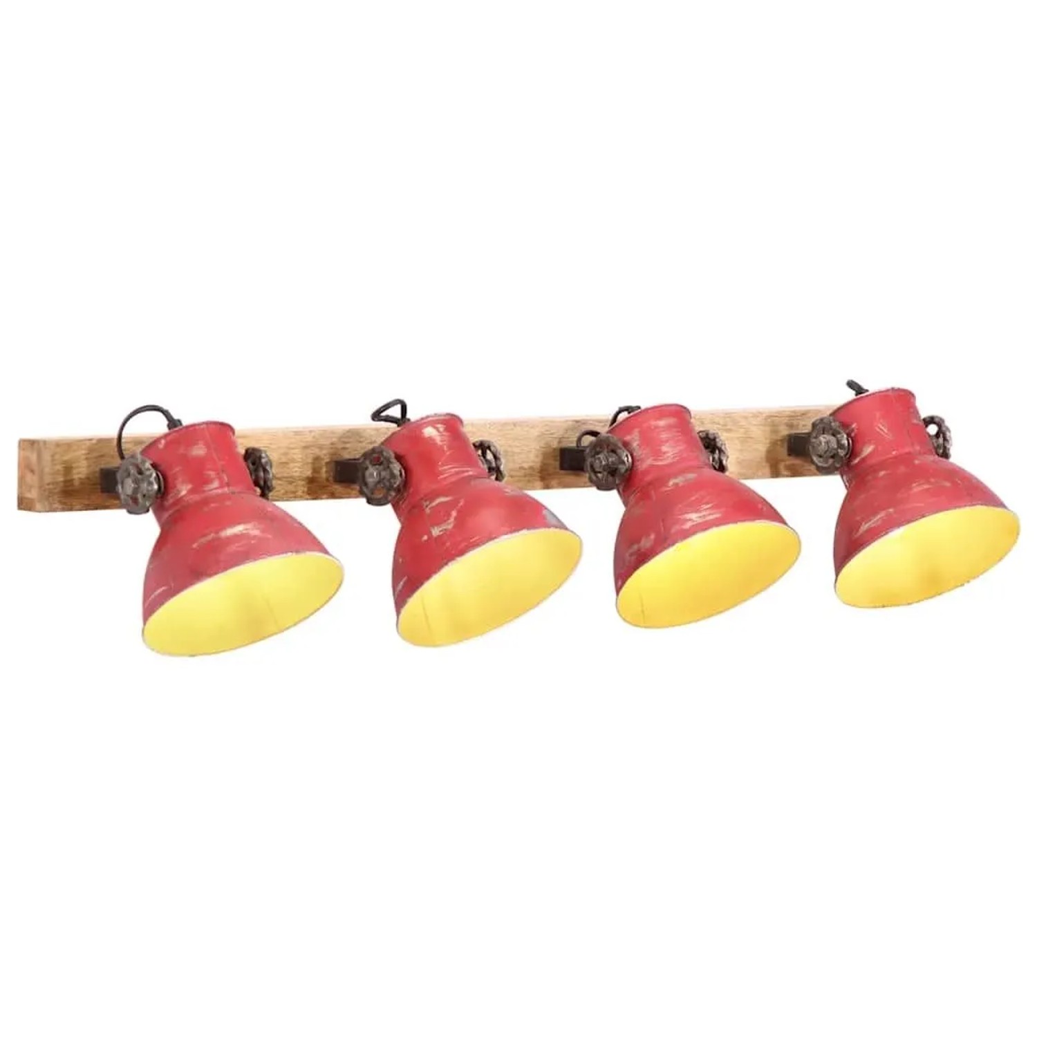 vidaXL Wandleuchte 25 W Rot 90x25 cm E27 371820