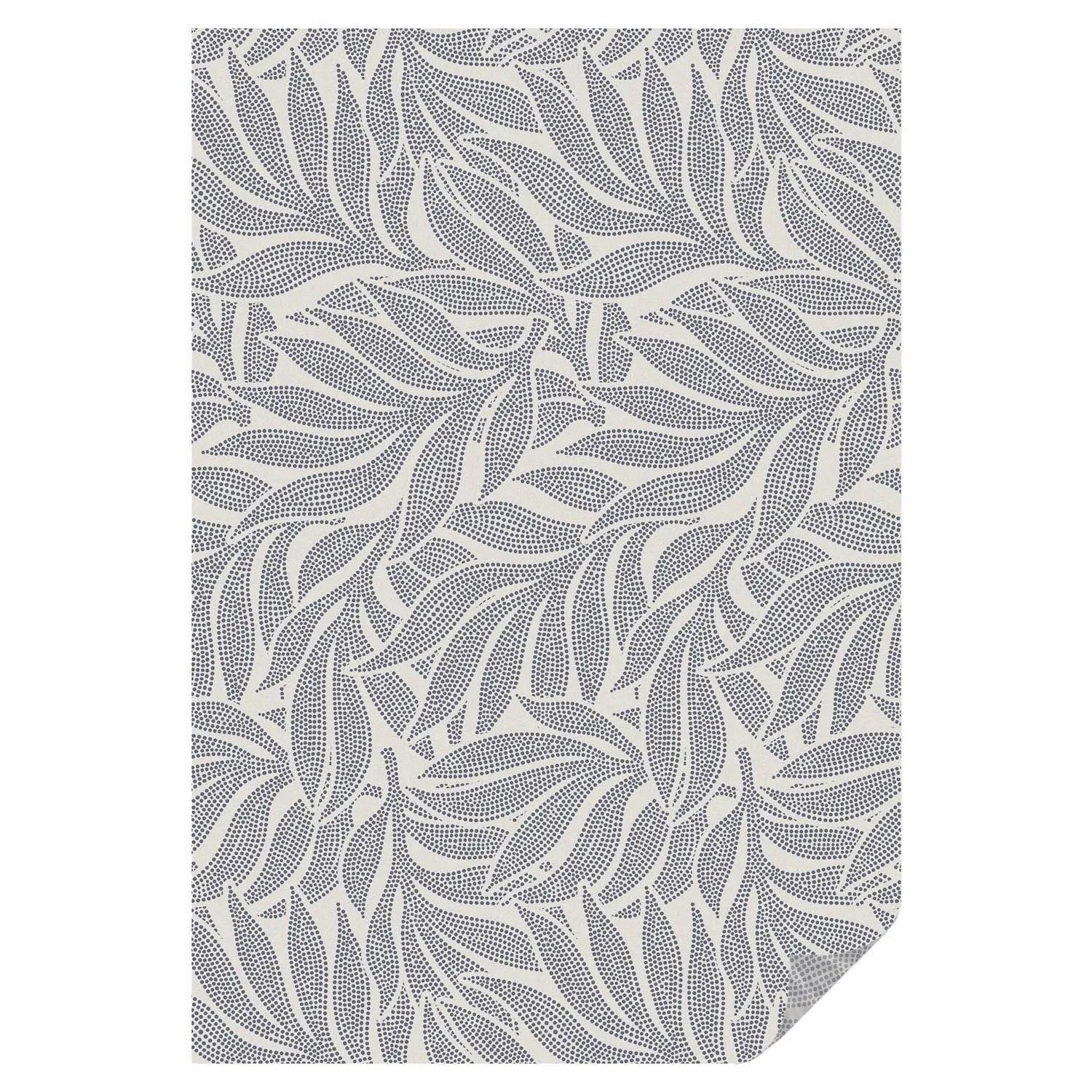 Tulup Fensterfolie Blatt Fällt Fensterfolie Sichtschutz 100x146 cm Grau Fen günstig online kaufen