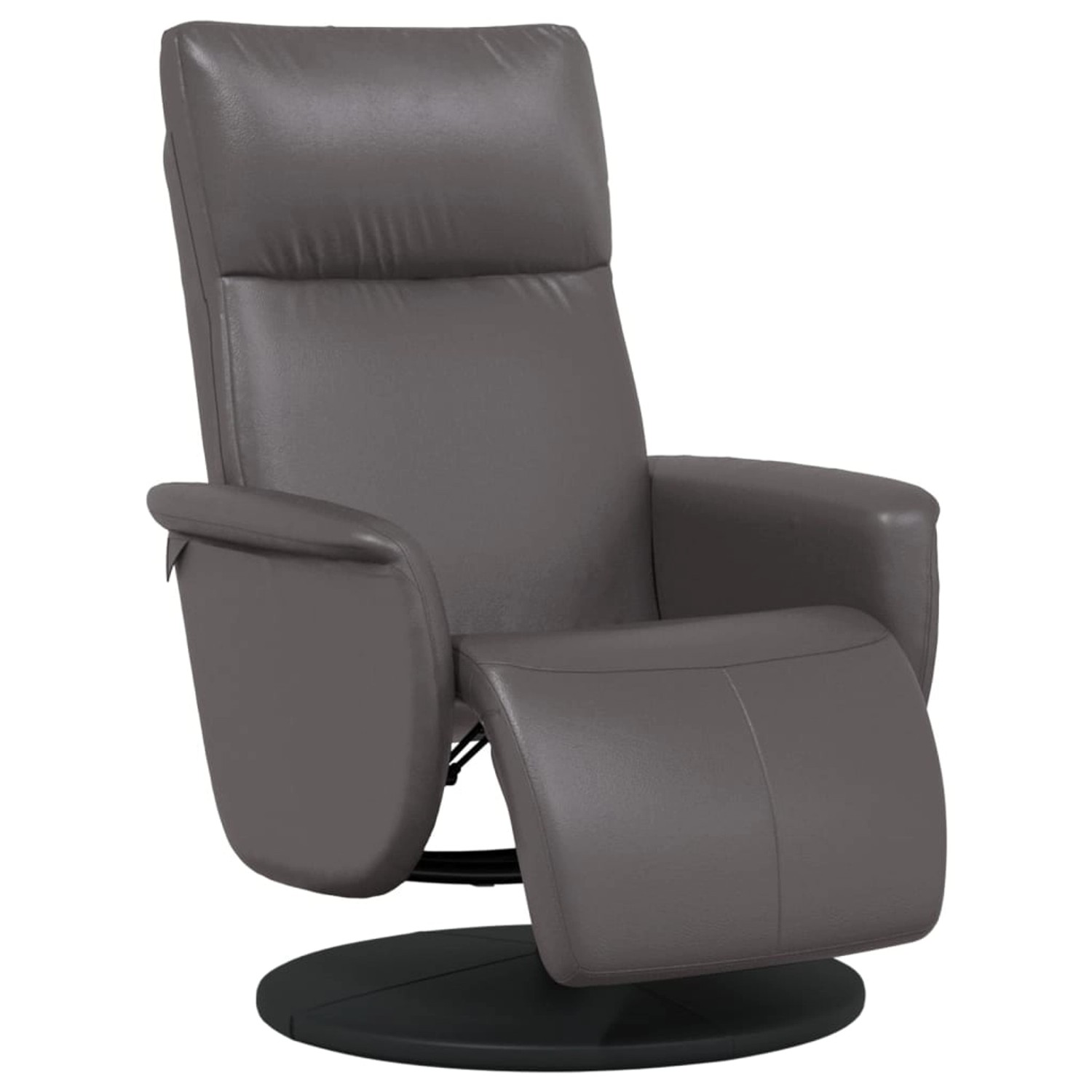 vidaXL Relaxsessel mit Fußteil Grau Kunstleder 356547 günstig online kaufen