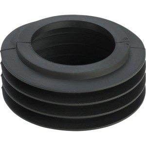 Viega Dichtung 3817.62 für WC-Spülrohrverbinder, Ø 43 mm x Ø 58 mm, aus Gummi.