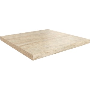 Getalit Arbeitsplatte Travertin Beige, 60 cm breit, Steindekor für die Küche.