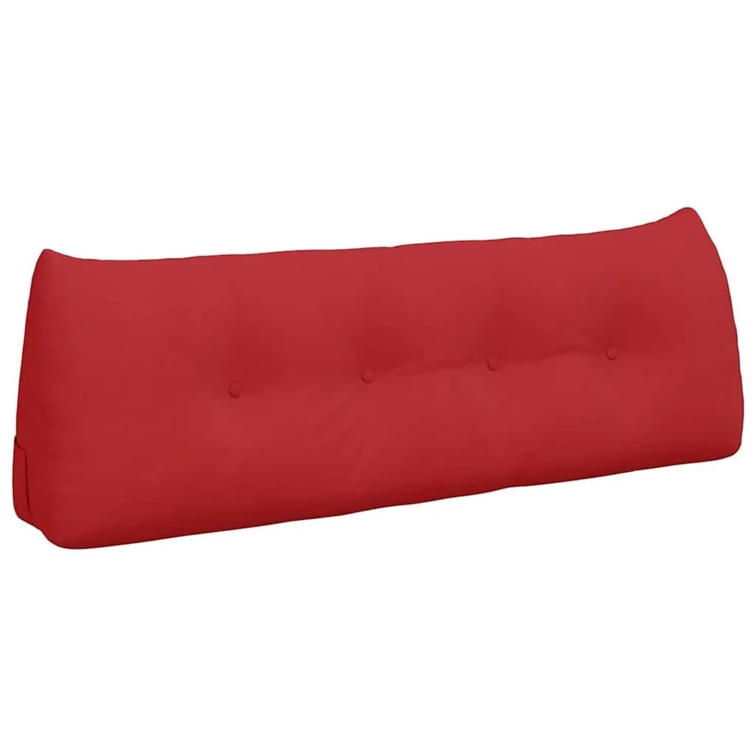 vidaXL Rückenkissen Rot 140 x 24 x 50 cm Stoff 42014511